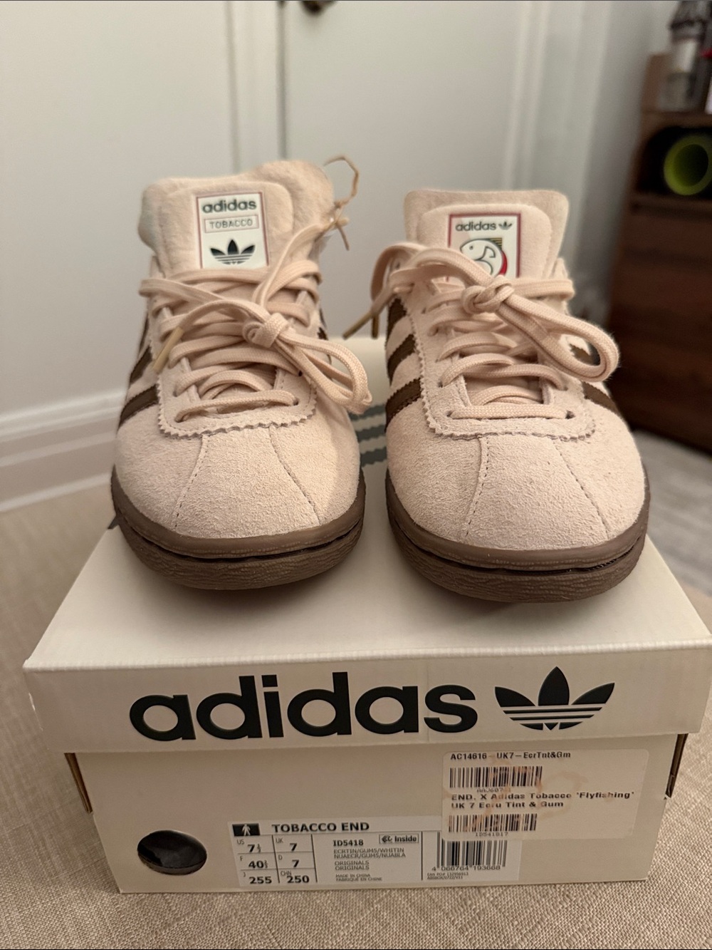 Adidas x END Tobacco Flyfishing collab